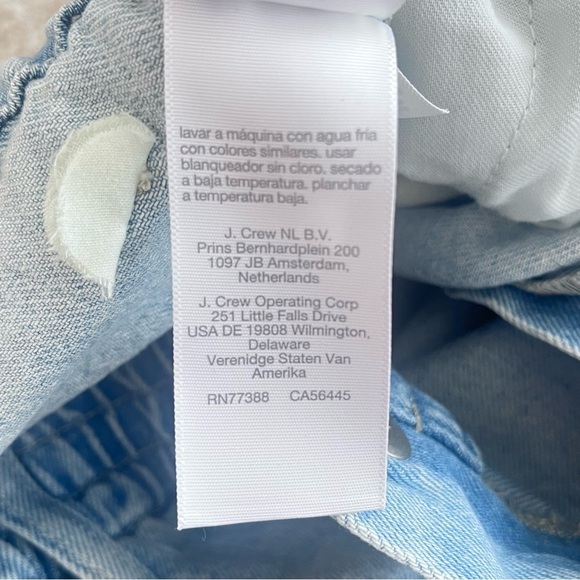 Madewell High Rise Tapered Blue Jeans Size Large Balloon Light Elastic Waist - Picture 11 of 11